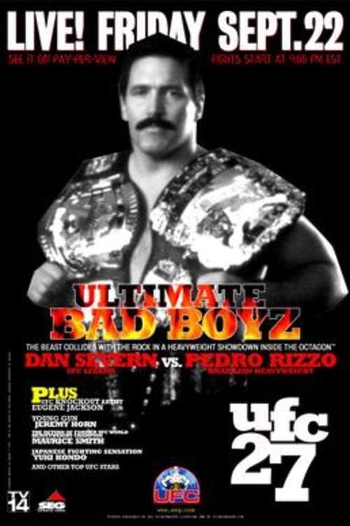 Poster for UFC 27: Ultimate Bad Boyz