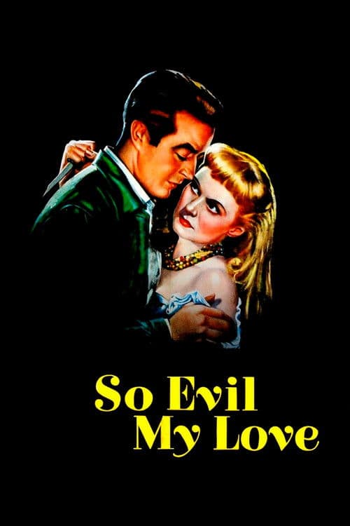 Poster for So Evil My Love