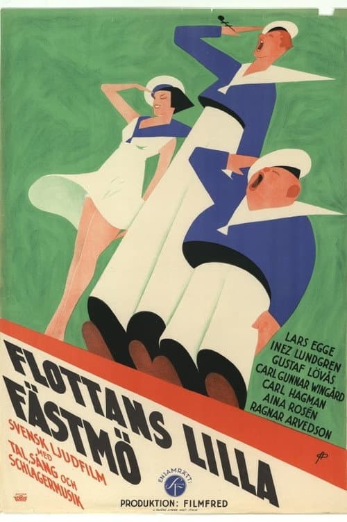 Poster for The fleet's little fiancee