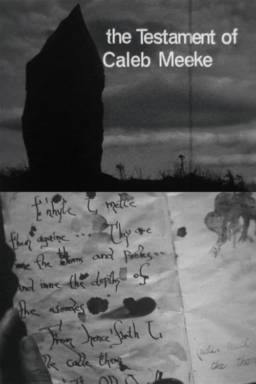 Poster for The Testament of Caleb Meeke