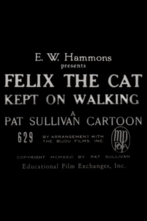 Poster for Felix the Cat Kept On Walking