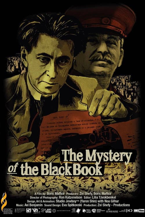 Poster for The Mystery of the Black Book
