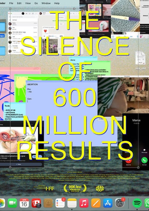 Постер до фільму «The Silence of 600 Million Results»