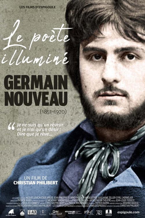 Poster for Le poète illuminé, Germain Nouveau (1851-1920)