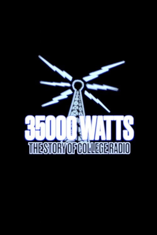 Poster for 35000 Watts: The Story of College Radio