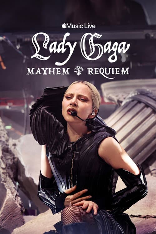 Poster for Apple Music Live: Lady Gaga MAYHEM Requiem