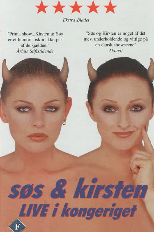 Poster for Søs & Kirsten: LIVE i Kongeriget