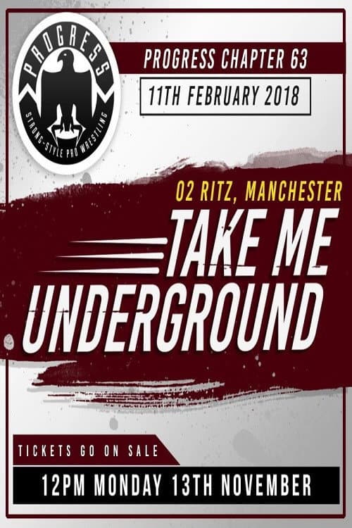 Poster for PROGRESS Chapter 63: Take Me Underground