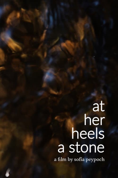 Poster for at her heels a stone