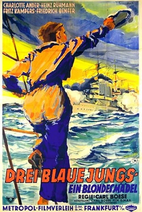 Poster for Three Bluejackets and a Blonde