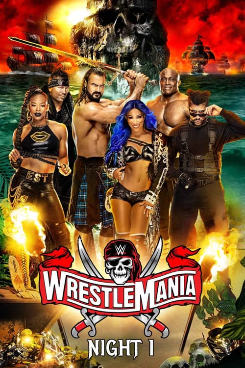 Poster for WrestleMania 37: Night 1
