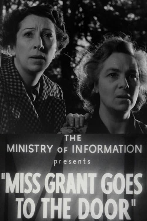 Poster for Miss Grant Goes to the Door