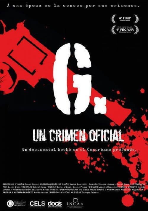 Poster for G. Un crimen oficial