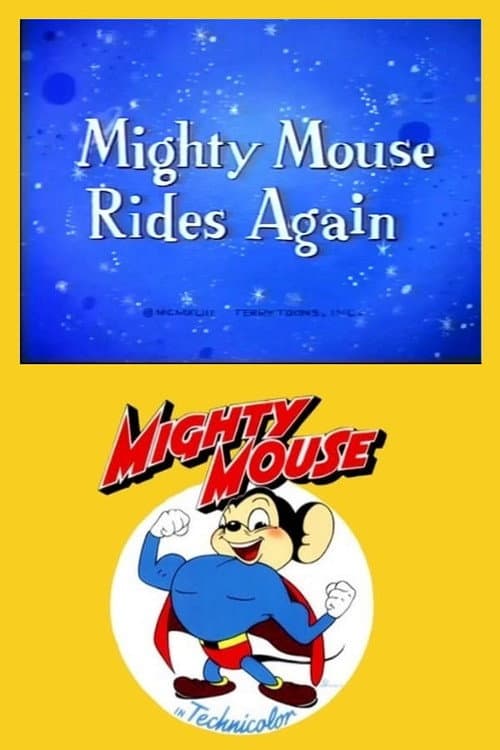 Poster for Super Mouse Rides Again
