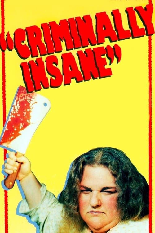 Poster for Criminally Insane