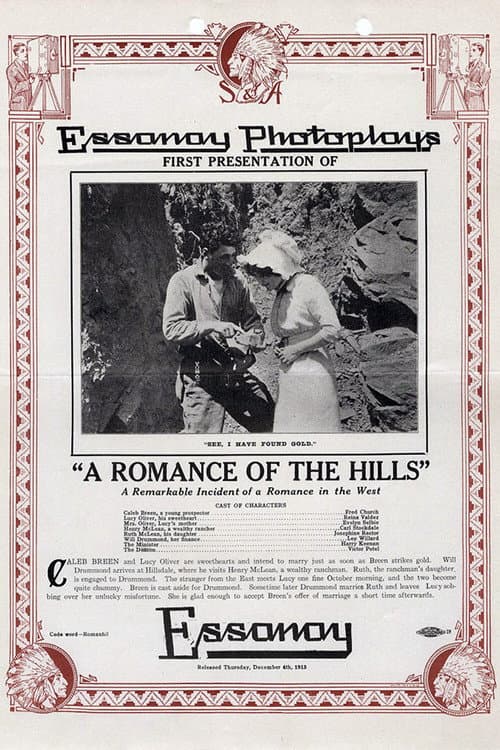 Poster for A Romance of the Hills