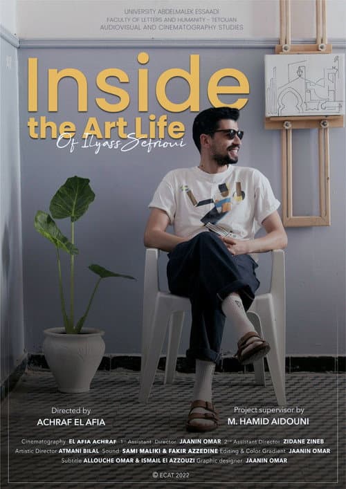 Poster for Inside the art life of Ilyass Sefrioui