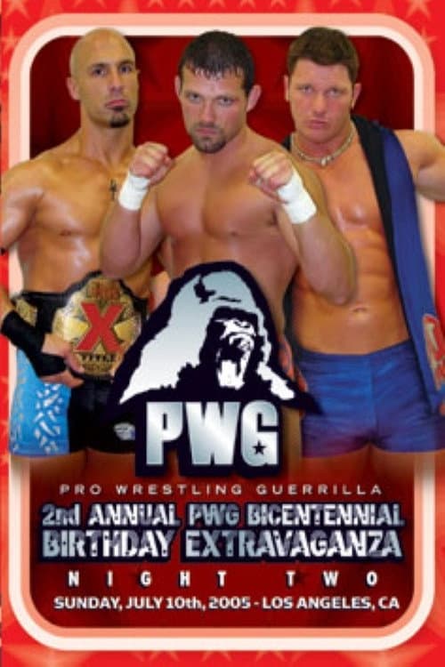 Poster for PWG: 2nd Annual Bicentennial Birthday Extravaganza - Night Two