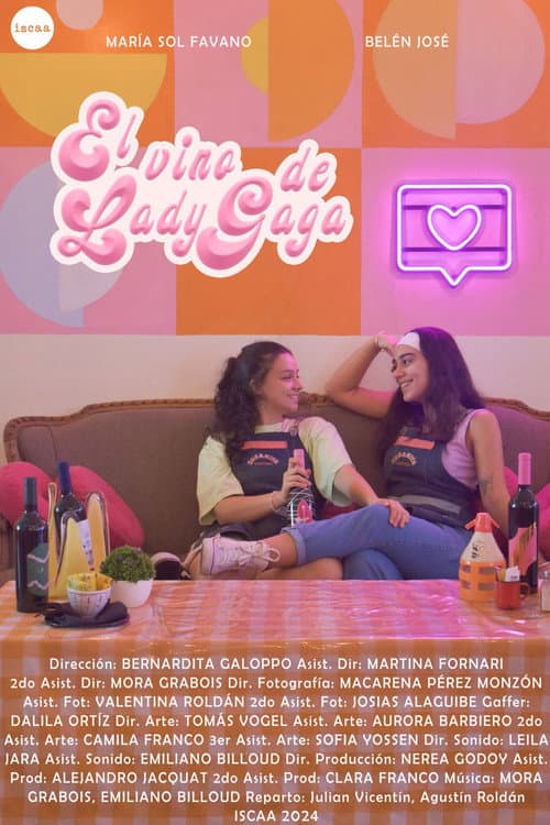 Poster for El Vino de Lady Gaga