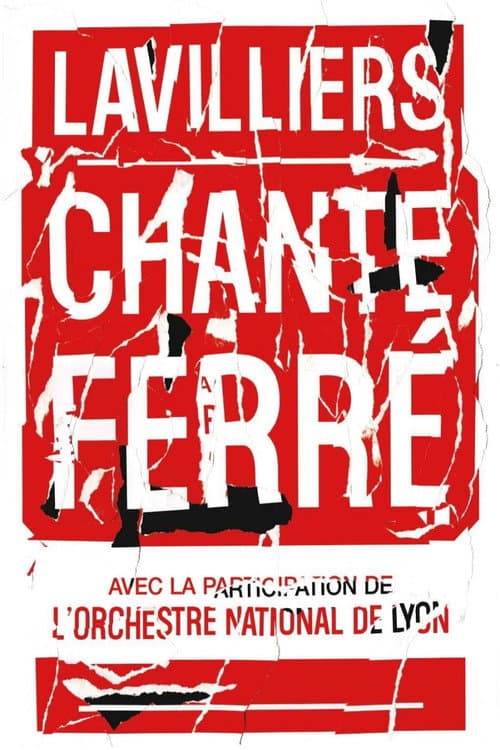 Poster for Lavilliers chante Ferré