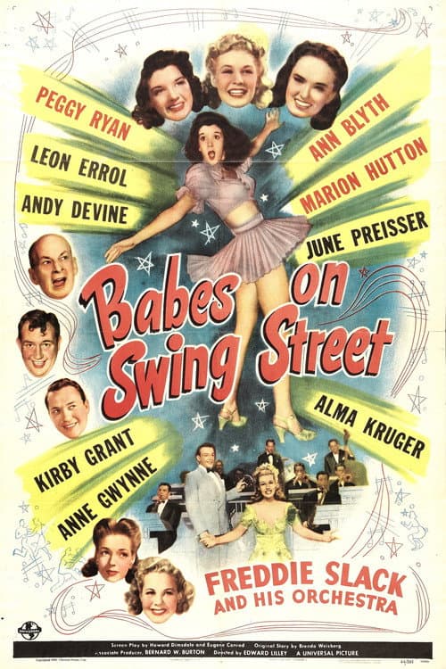 Poster for Babes on Swing Street