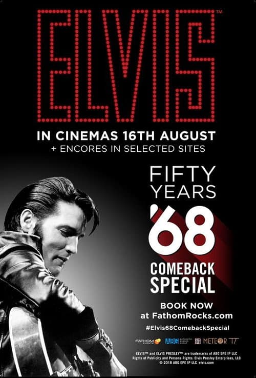Poster for The 50th Anniversary of the Elvis Comeback Special