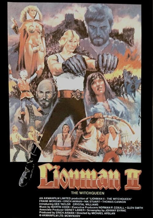 Poster for Lionman II: The Witchqueen