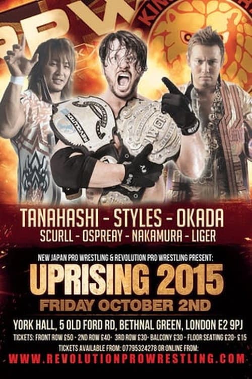 Poster for RevPro Uprising 2015