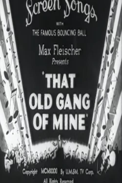 Poster for That Old Gang of Mine