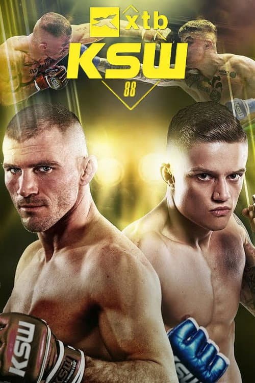 Poster for KSW 88: Rutkowski vs. Kaczmarczyk