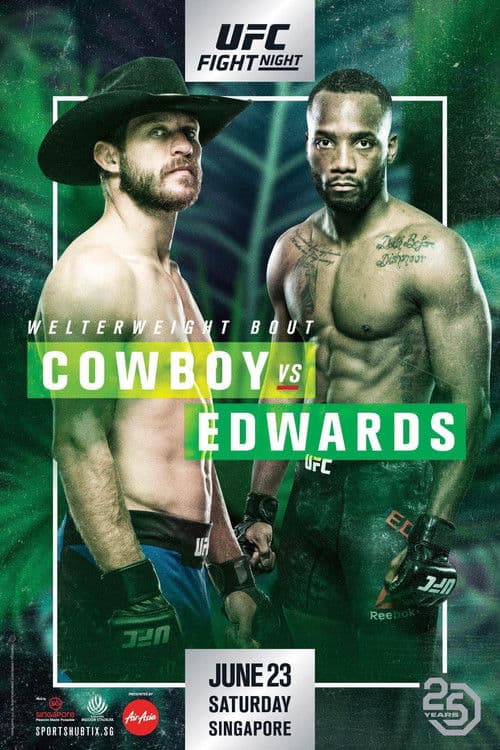 Poster for UFC Fight Night 132: Cowboy vs. Edwards
