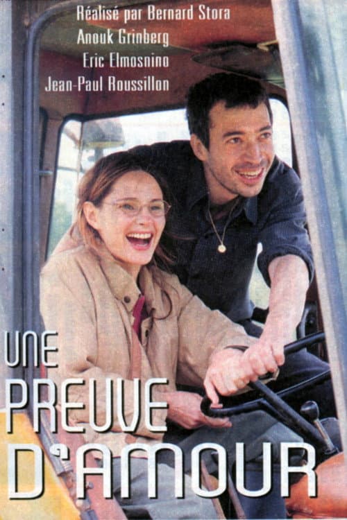 Poster for Une preuve d'amour