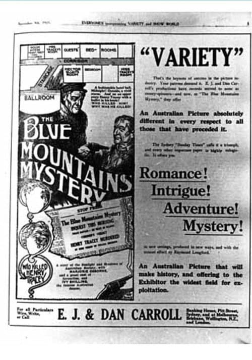 Poster for The Blue Mountains Mystery