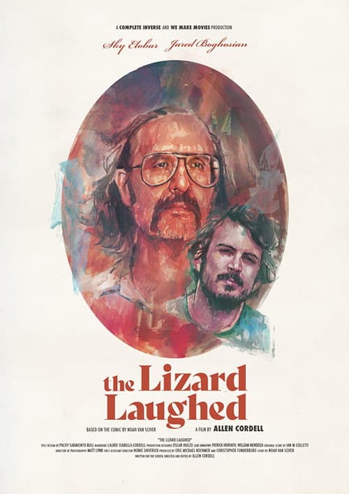 Poster for The Lizard Laughed