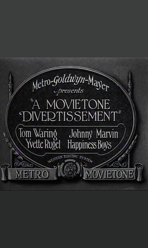 Poster for A Movietone Divertissement