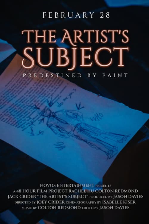 Poster for The Artist's Subject