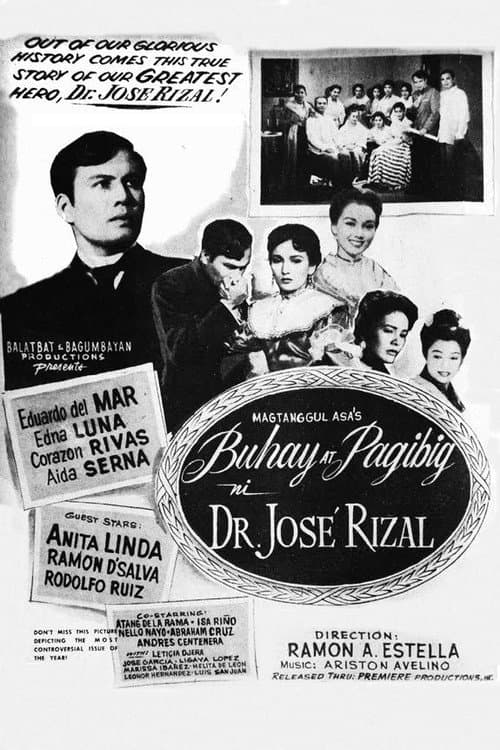 Poster for Ang Buhay at Pag-ibig ni Dr. Jose Rizal