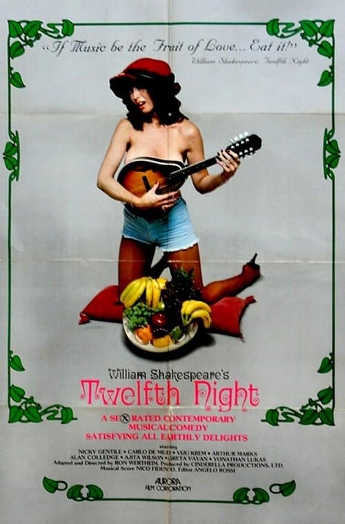 Poster for William Shakespeare's Twelfth Night