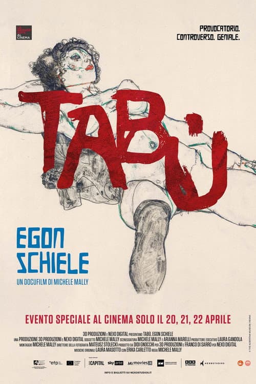 Poster for Tabù - Egon Schiele