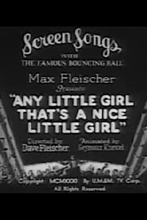 Poster for Any Little Girl That's a Nice Little Girl