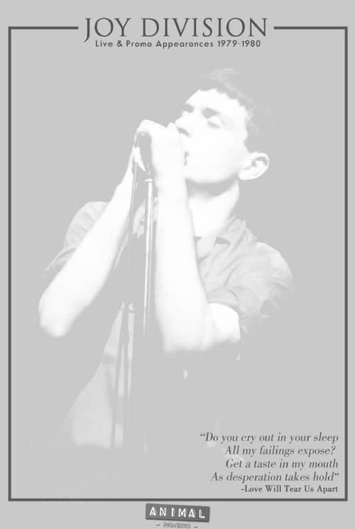 Poster for Joy Division: Live & Promo Appearances 1979-1980