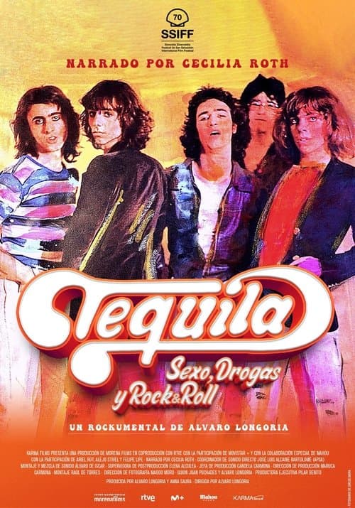 Poster for Tequila. Sex, Drugs and Rock and Roll