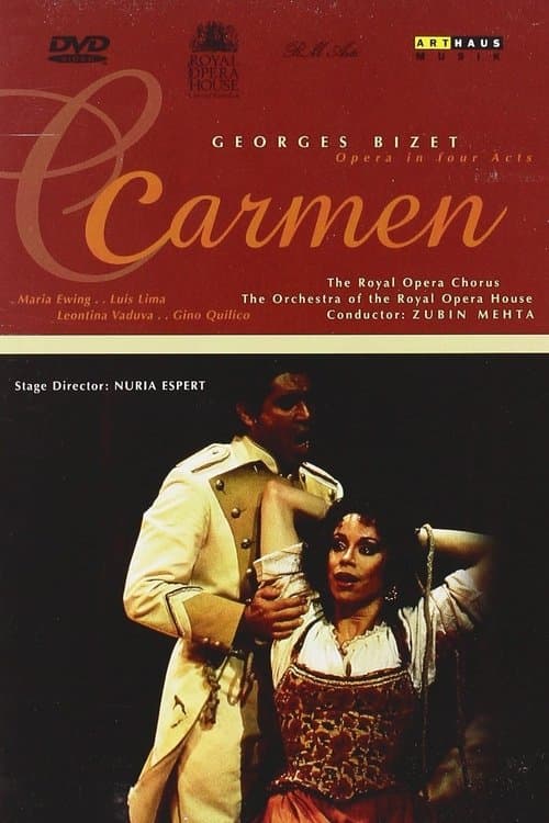Poster for Carmen by Georges Bizet