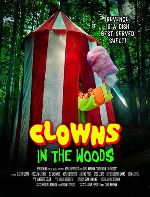 Poster for Clowns in the Woods