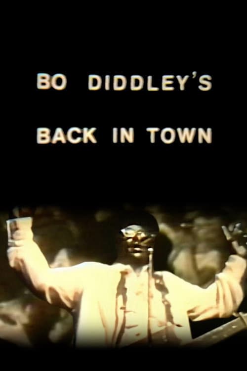 Poster for Bo Diddley's Back in Town