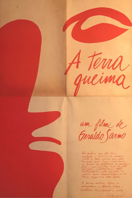 Poster for A Terra Queima