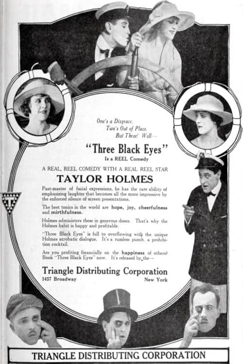 Poster for Three Black Eyes