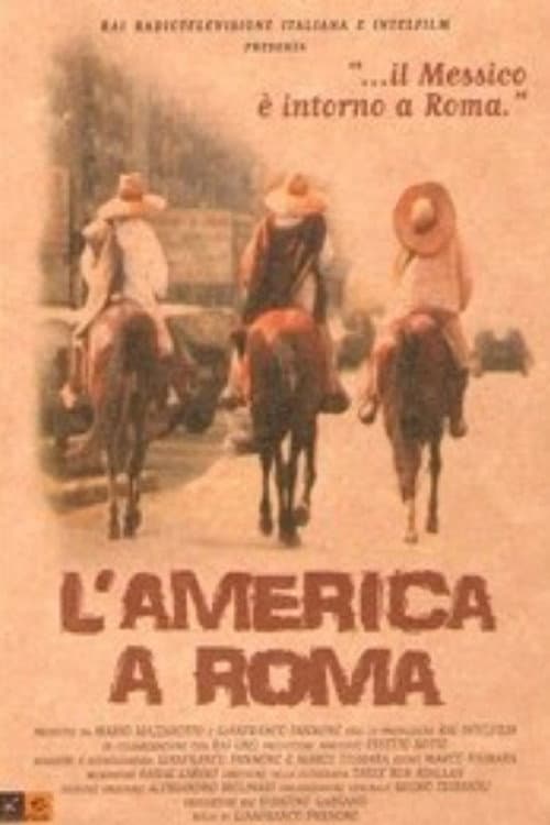 Poster for L'America a Roma
