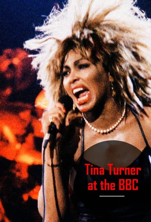 Poster for Tina Turner at the BBC