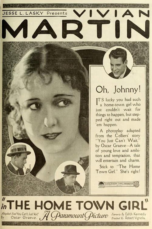 Poster for The Home Town Girl